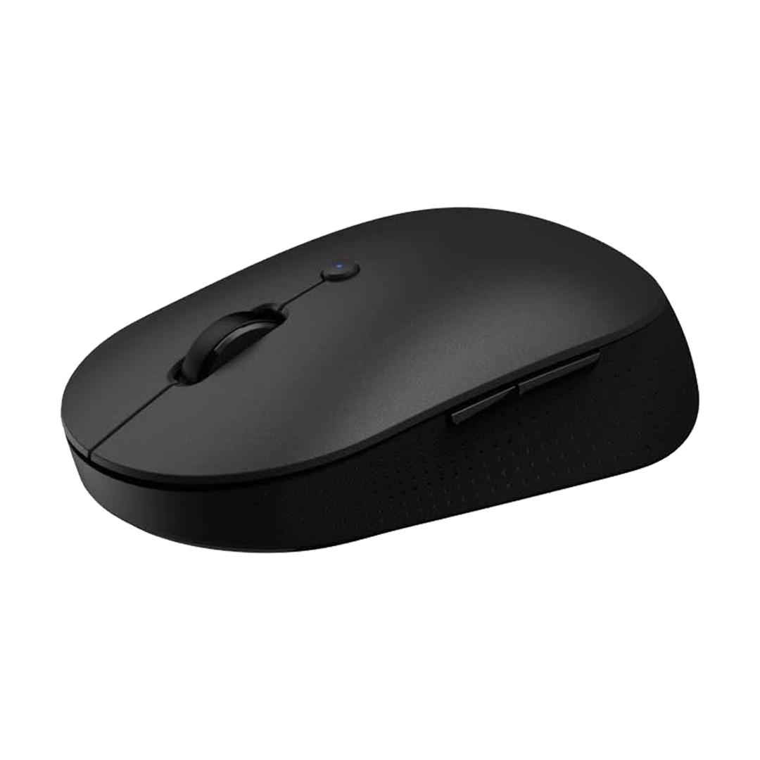 ماوس لاسلكي مزدوج الوضع من Xiaomi إصدار صامت - أسود ماوس لاسلكي مزدوج الوضع من Xiaomi إصدار صامت - أسود